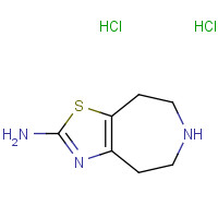 36085-64-0 2-Amino-4,5,6,7,8-pentahydrothiazolo[5,4-d]azepine Dihydrochloride chemical structure