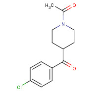 59084-15-0 N-Acetyl-4-(4-chlorobenzoyl)piperidine chemical structure