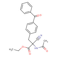 104504-38-3 N-Acetyl-a-cyano-p-benzoyl-D,L-phenylalanine Ethyl Ester chemical structure