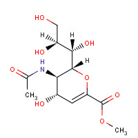 25875-99-4 N-Acetyl-2,3-dehydro-2-deoxyneuraminic Acid Methyl Ester chemical structure