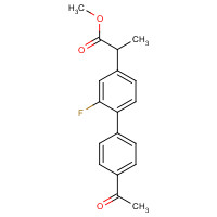215175-83-0 2-(4'-Acetyl-2-fluoro-biphenyl-4-yl)-propionic Acid Methyl Ester chemical structure
