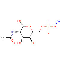 108321-79-5 N-Acetyl-D-glucosamine 6-Sulfate Sodium Salt chemical structure
