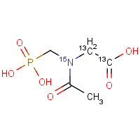 1346598-31-9 N-Acetyl Glyphosate-13C2,15N chemical structure