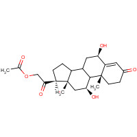 13096-53-2 21-O-Acetyl 6b-Hydroxy Cortisol chemical structure
