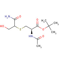 1079950-10-9 N-Acetyl-S-[2-amino-1-(hydroxymethyl)-2-oxoethyl]-L-cysteine-1,1-dimethylethyl Ester chemical structure