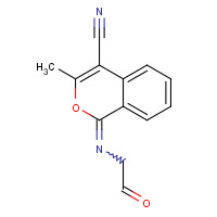 161468-31-1 1H-1-Acetylimino-3-methylbenzo[c]pyran-4-carbonitrile chemical structure