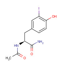 59302-19-1 N-Acetyl-3-iodo-L-tyrosine Amide chemical structure