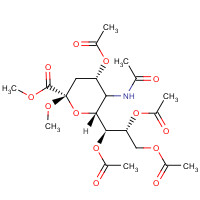 73208-80-7 N-Acetyl-2-O-methyl-a-neuraminic Acid Methyl Ester 4,7,8,9-Tetraacetate chemical structure