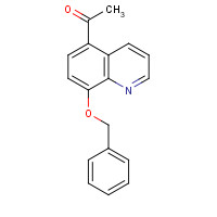 26872-48-0 5-Acetyl-8-(phenylmethoxy)quinoline chemical structure