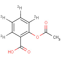 97781-16-3 Acetylsalicylic Acid-d4 chemical structure