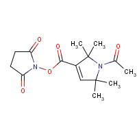 1076198-74-7 1-Acetyl-2,2,5,5-tetramethyl-3-pyrroline-3-carboxylic Acid N-Hydroxysuccinimide Ester chemical structure