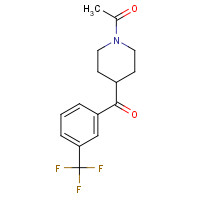 61714-98-5 1-Acetyl-4-(3-Trifluoromethylbenzoyl)-piperidine chemical structure