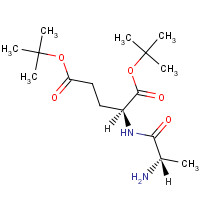 45272-19-3 N-L-Alanyl-L-glutamic Acid Bis(tert-butyl) Ester chemical structure
