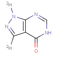 916979-34-5 Allopurinol-d2 chemical structure