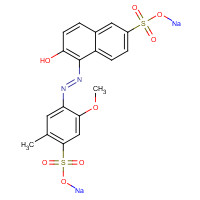 25956-17-6 Allura Red AC chemical structure