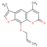 1241916-83-5 8-Allyloxy-4,9-dimethyl Psoralen chemical structure