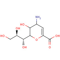 263155-12-0 4-Amino-2,6-anhydro-3,4-dideoxy-D-glycero-D-galacto-non-2-enoic Acid chemical structure