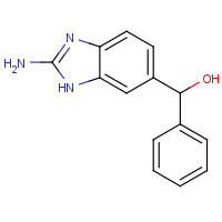 75501-05-2 2-Amino-5(6)-[a-hydroxybenzyl]benzimidazole chemical structure
