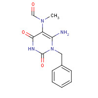 72816-89-8 6-Amino-1-benzyl-5-(N-formyl-N-methyl)uracil chemical structure