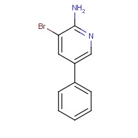 107351-80-4 2-Amino-3-bromo-5-phenylpyridine chemical structure