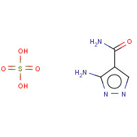 329351-43-1 3-Amino-4-carboxamidopyrazolium Hydrogen Sulfate chemical structure