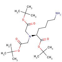 205379-08-4 N-(5-Amino-1-carboxypentyl)iminodiacetic Acid Tri-t-butyl Ester chemical structure