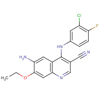 361162-95-0 6-Amino-4-(3-chloro-4-fluoroanilino)-3-cyano-7-ethyloxyquinoline chemical structure