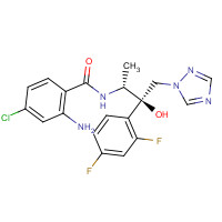 206350-07-4 2-Amino-4-chloro-N-[(1R,2R)-2-(2,4-difluorophenyl)-2-hydroxy-1-methyl-3-(1H-1,2,4-triazol-1-yl)propyl]benzamide chemical structure
