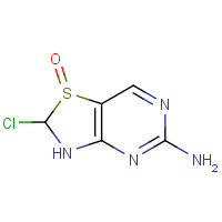 30161-95-6 5-Amino-2-chloro-2,3-dihydrothiazolo[4,5-d]pyrimidine-7-(6H)-one chemical structure