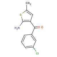50508-57-1 2-Amino-3-chlorobenzoyl-5-methylthiophene chemical structure