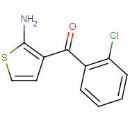 40017-58-1 2-Amino-3-(2-chlorobenzoyl)thiophene chemical structure