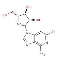 40656-71-1 4-Amino-6-chloro-1-b-D-ribofuranosylimidazo[4,5-c]pyridine chemical structure