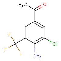 97760-76-4 1-[4-Amino-3-chloro-5-(trifluoromethyl)phenyl]ethanone chemical structure