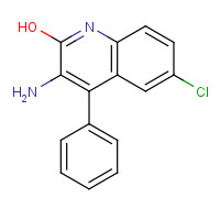 5220-83-7 3-Amino-6-chloro-4-phenylcarbostyril chemical structure