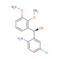 189059-58-3 (S)-a-(2-Amino-5-chlorophenyl)-2,3-dimethoxybenzenemethanol chemical structure