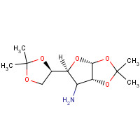 24384-84-7 3-Amino-3-deoxy-1,2:5,6-di-O-isopropylidene-a-D-glucofuranose chemical structure