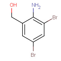 50739-76-9 2-Amino-3,5-dibromo-benzenemethanol chemical structure