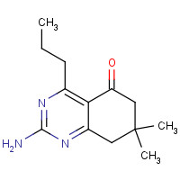 331966-05-3 2-Amino-7,8-dihydro-7,7-dimethyl-4-propyl-5(6H)quinazolinone chemical structure