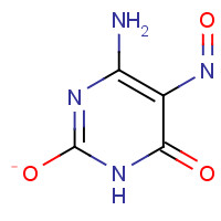 2209-71-4 4-Amino-2,6-dihydroxy-5-nitrosopyrimidine Sodium Salt chemical structure