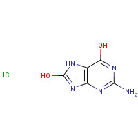 1246818-54-1 2-Amino-6,8-dihydroxypurine Hydrochloride chemical structure