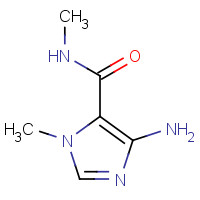 858221-03-1 4-Amino-N,1-dimethyl-5-imidazolecarboxamide chemical structure