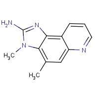 86984-31-8 2-Amino-3,4-dimethyl-3H-imidazo[4,5-f]quinoline-2-14C chemical structure