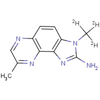 122457-31-2 2-Amino-3,8-dimethylimidazo[4,5-f]quinoxaline-d3 chemical structure