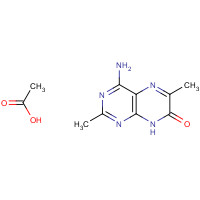 1216876-53-7 4-Amino-2,6-dimethyl-7(8H)-pteridone Acetic Acid Salt chemical structure