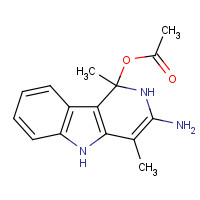210049-08-4 3-Amino-1,4-dimethyl-5H-pyrido[4,3-b]indole-3-14C Acetate chemical structure