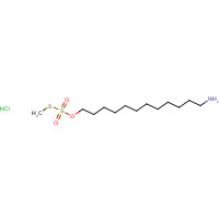 1246816-18-1 12-Aminododecyl Methanethiosulfonate Hydrochloride chemical structure