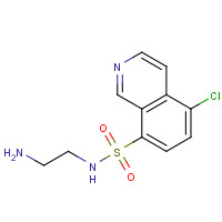 120615-25-0 N-(2-Aminoethyl)-5-chloroisoquinoline-8-sulfonamide chemical structure