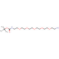 189209-27-6 O-(2-Aminoethyl)-O'-[2-(Boc-amino)ethyl]tetraethylene Glycol chemical structure