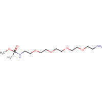 811442-84-9 O-(2-Aminoethyl)-O'-[2-(Boc-amino)ethyl]triethylene Glycol chemical structure