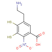 71899-86-0 5-(2-Aminoethyl)dithio-2-nitrobenzoic Acid chemical structure